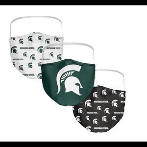 Michigan State Spartans Fanatics Branded Adult Local Face Covering 3-Pack